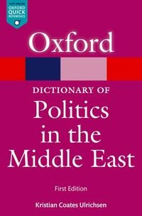 Produktbild: A Dictionary of Politics in the Middle East