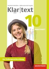 Produktbild: Klartext 10. Arbeitsheft. Differenzierende Ausgabe. Nordrhein-Westfalen
