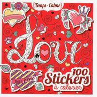 Produktbild: Love : 100 stickers &agrave; colorier