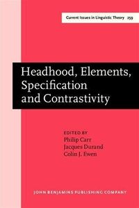 Produktbild: Headhood, Elements, Specification and Contrastivity