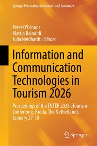 Produktbild: Information and Communication Technologies in Tourism 2026