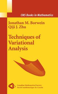 Produktbild: Techniques of Variational Analysis