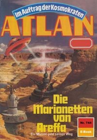 Produktbild: Atlan 744: Die Marionetten von Areffa