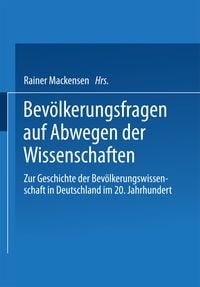 Produktbild: Bev&ouml;lkerungsfragen auf Abwegen der Wissenschaften