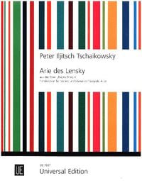 Produktbild: Arie des Lensky aus der Oper "Eugen Onegin" f&uuml;r Violine und Klavier