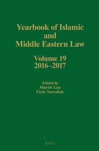 Produktbild: Yearbook of Islamic and Middle Eastern Law, Volume 19 (2016-2017)