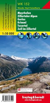 Bild vom Artikel Mayrhofen, Zillertaler Alpen, Gerlos, Krimml, Tuxertal, Zell im Zillertal 1 : 50 000 vom Autor Freytag-Berndt und Artaria KG