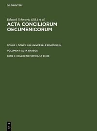 Produktbild: Collectio Vaticana 33-80