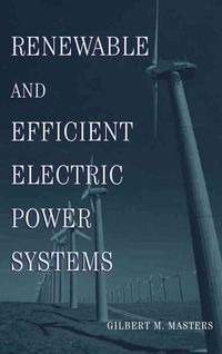 Produktbild: Renewable and Efficient Electric Power Systems