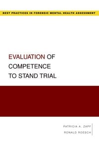 Produktbild: Evaluation of Competence to Stand Trial