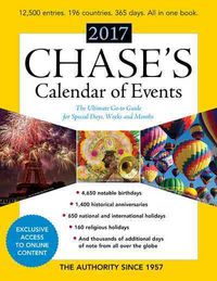 Produktbild: Editors of Chase's: Chase's Calendar of Events 2017
