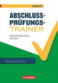 Produktbild: Abschlusspr&uuml;fungstrainer Englisch - Sachsen - 10. Schuljahr