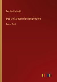 Produktbild: Das Volksleben der Neugriechen