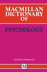 Produktbild: Macmillan Dictionary of Psychology
