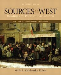 Produktbild: Sources of the West, Volume 2: From 1600 to the Present