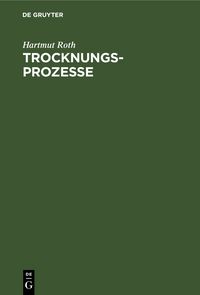 Produktbild: Trocknungsprozesse