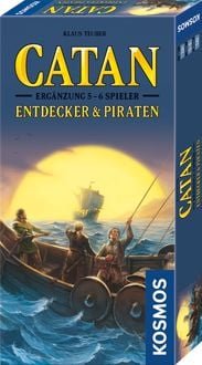 Bild vom Artikel KOSMOS - Catan - Ergänzung 5-6 Spieler - Entdecker & Piraten vom Autor Klaus Teuber