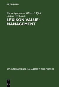 Produktbild: Lexikon Value-Management