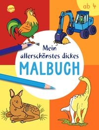 Produktbild: Mein allersch&ouml;nstes dickes Malbuch