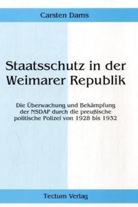 Produktbild: Staatsschutz in der Weimarer Republik