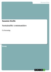 Produktbild: Sustainable communities