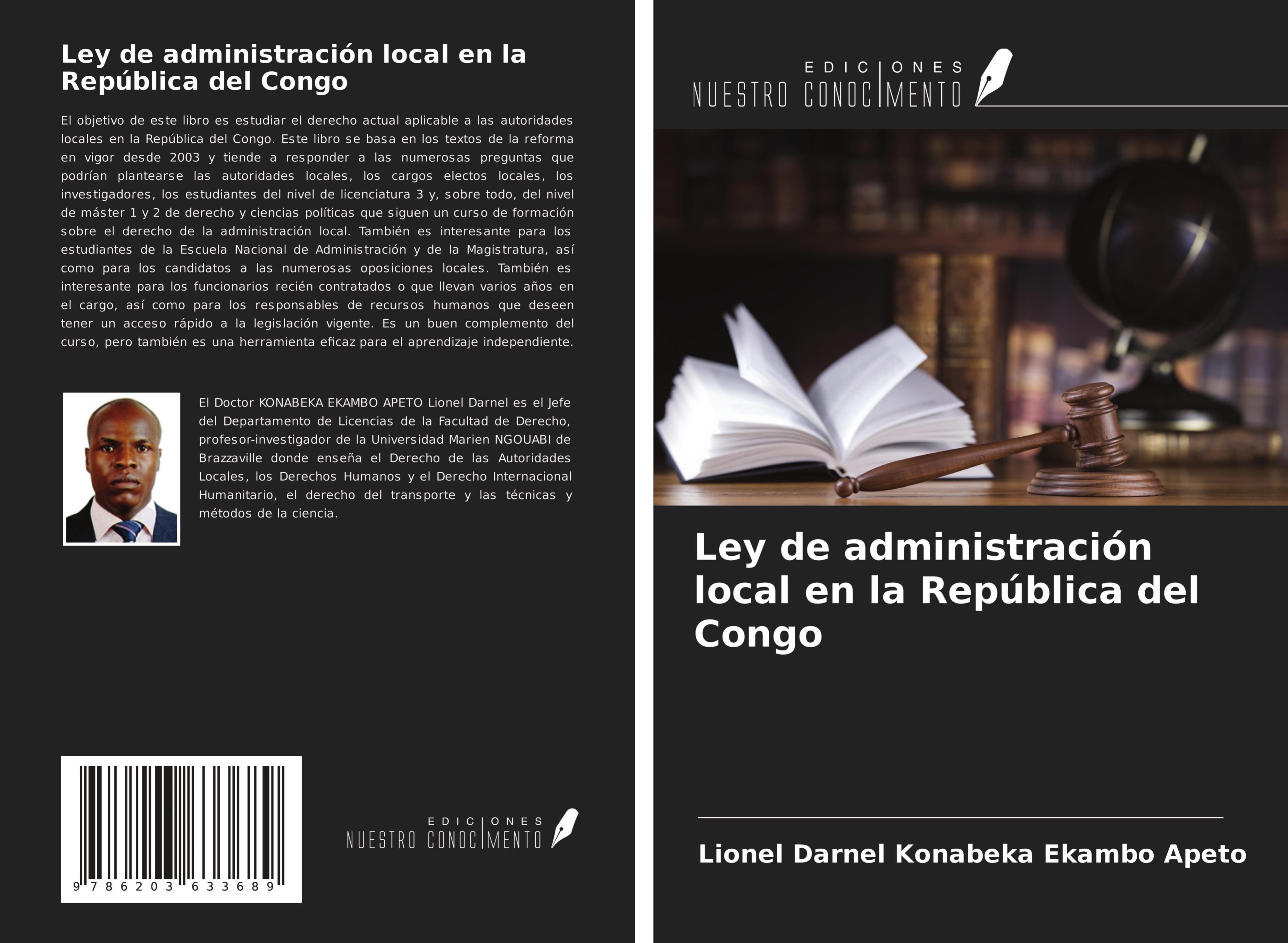 Produktbild: Ley de administraci&oacute;n local en la Rep&uacute;blica del Congo