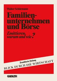 Produktbild: Familienunternehmen und B&ouml;rse