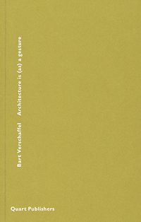 Produktbild: Architecture is (as) a gesture