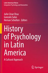 Produktbild: History of Psychology in Latin America