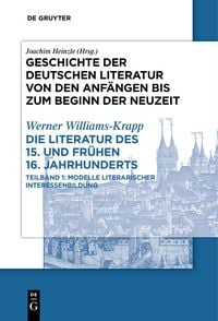 Produktbild: Die Literatur des 15. und fr&uuml;hen 16. Jahrhunderts