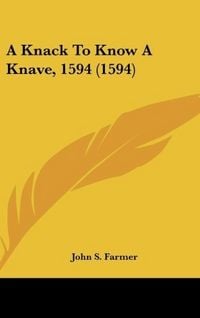 Produktbild: A Knack To Know A Knave, 1594 (1594)