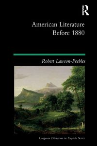 Produktbild: American Literature Before 1880