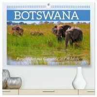 Produktbild: Botswana- Pirschfahrt mit Garantie auf Wildlife (hochwertiger Premium Wandkalender 2027 DIN A2 quer), Kunstdruck in Hochglanz