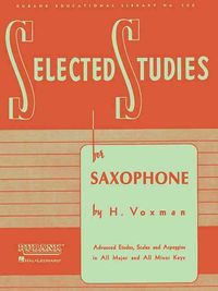 Produktbild: Selected Studies Saxophone Sheet Music Advanced Etudes and Exercises Rubank Educational Library Vol. 106 Woodwind Method Book