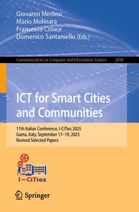 Produktbild: ICT for Smart Cities and Communities