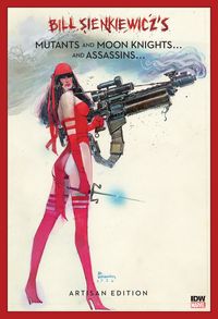 Produktbild: Bill Sienkiewicz's Mutants and Moon Knights and Assassins Artisan Edition