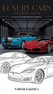 Produktbild: Luxury Cars Coloring Book: A Journey Through Automotive Elegance
