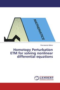 Produktbild: Homotopy Perturbation ETM for solving nonlinear differential equations