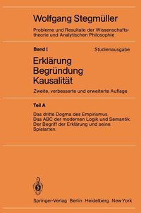Produktbild: Das dritte Dogma des Empirismus Das ABC der modernen Logik und Semantik Der Begriff der Erkl&auml;rung und seine Spielarten