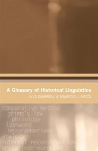 Produktbild: Glossary of Historical Linguistics