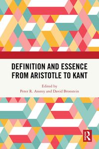 Produktbild: Definition and Essence from Aristotle to Kant