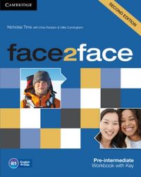 Produktbild: Tims, N: face2face Pre-intermediate Workbook with Key