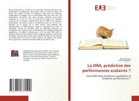 Produktbild: La DRA, pr&eacute;dictive des performances scolaires ?