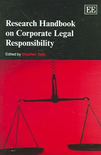 Produktbild: Research Handbook on Corporate Legal Responsibility