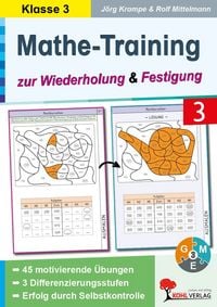Produktbild: Mathe-Training zur Wiederholung und Festigung / Klasse 3