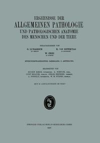 Produktbild: Ergebnisse der Allgemeinen Pathologie und Pathologischen Anatomie des Menschen und der Tiere