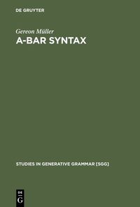 Produktbild: A-bar Syntax