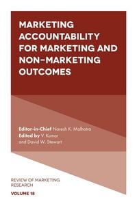 Produktbild: Marketing Accountability for Marketing and Non-Marketing Outcomes
