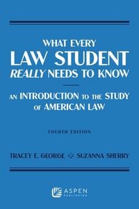 Produktbild: What Every Law Student Really Needs to Know