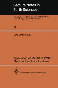 Produktbild: Speciation of Metals in Water, Sediment and Soil Systems